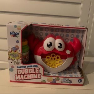 Crab Bubble Machine